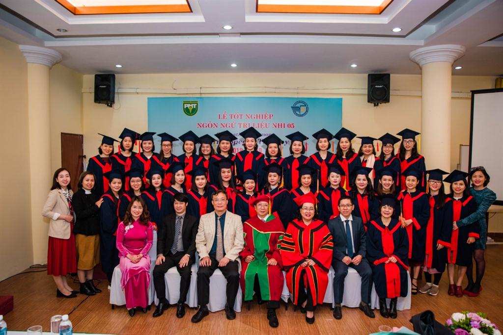 Thông cáo báo chí: Lễ tốt nghiệp khóa Ngôn ngữ trị liệu nhi Hà Nội 2018-2019